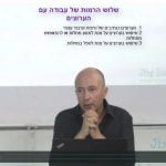 שלוש הרמות של העבודה עם הערוצים